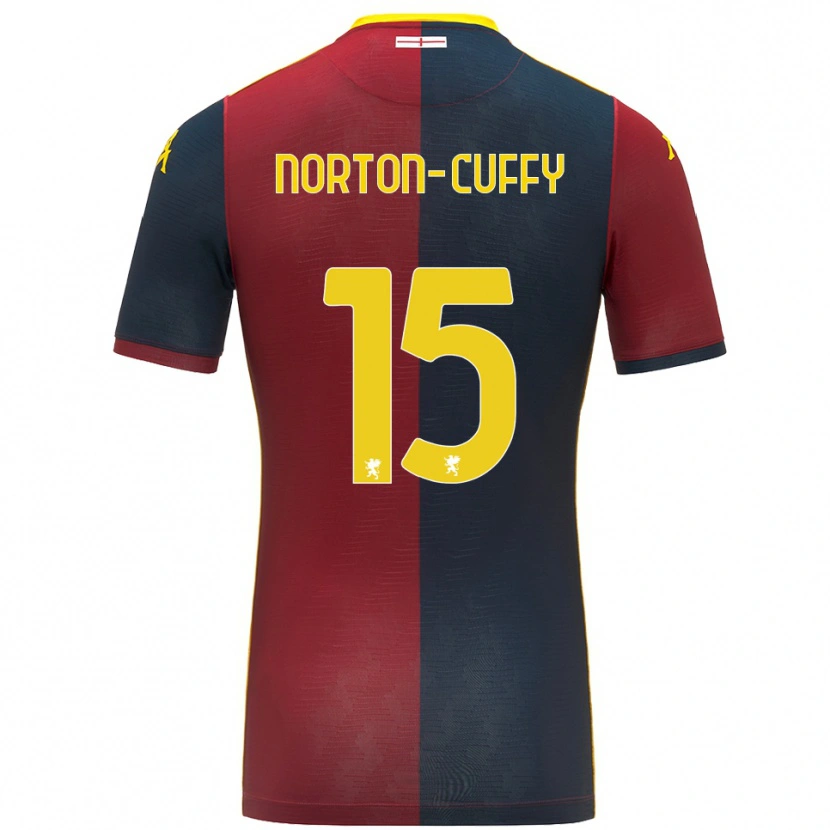 Danxen Kvinnor Brooke Norton-Cuffy #15 Röd Kungsblå Hemmatröja Matchtröjor 2025/26 Tröjor T-Tröja