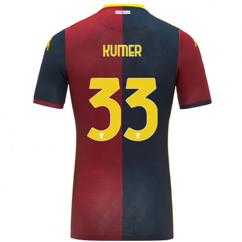 Danxen Kvinnor Alin Kumer Celik #33 Röd Kungsblå Hemmatröja Matchtröjor 2025/26 Tröjor T-Tröja
