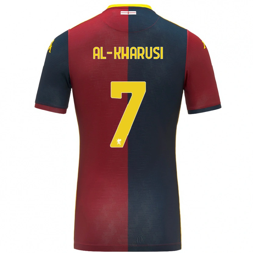 Danxen Kvinnor Suhayb Al-Kharusi #7 Röd Kungsblå Hemmatröja Matchtröjor 2025/26 Tröjor T-Tröja