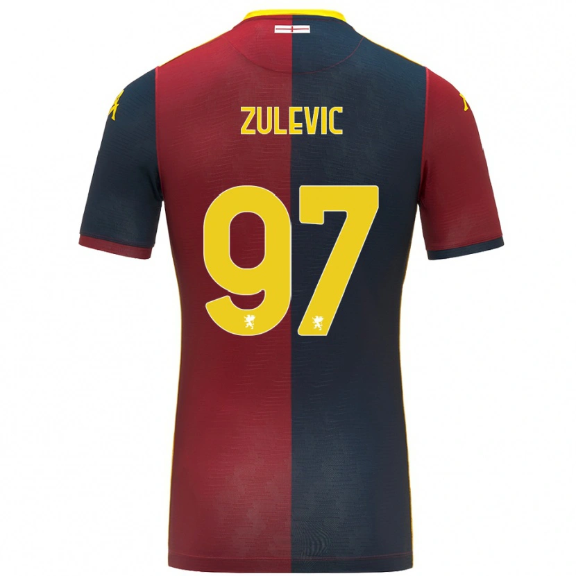 Danxen Kvinnor Adam Zulevic #97 Röd Kungsblå Hemmatröja Matchtröjor 2025/26 Tröjor T-Tröja