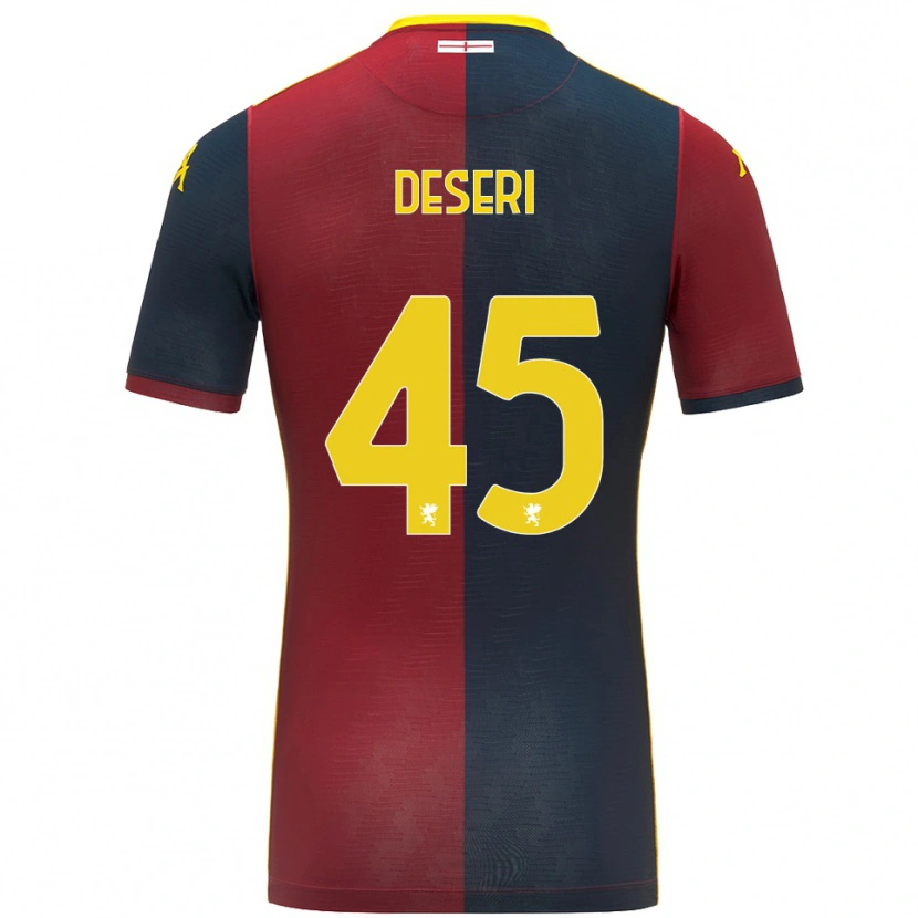 Danxen Kvinnor Gracien Deseri #45 Röd Kungsblå Hemmatröja Matchtröjor 2025/26 Tröjor T-Tröja