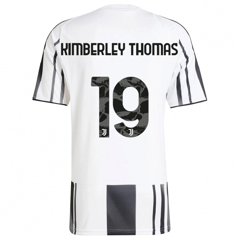 Danxen Kvinnor Lindsey Kimberley Thomas #19 Vit Svart Hemmatröja Matchtröjor 2025/26 Tröjor T-Tröja