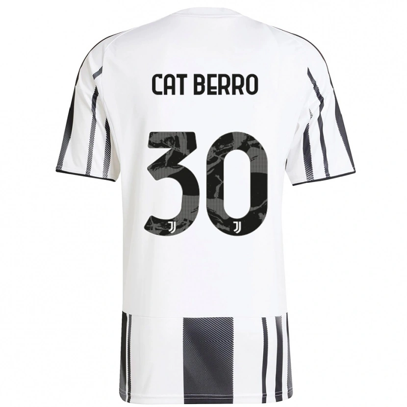 Danxen Kvinnor Simone Cat Berro #30 Vit Svart Hemmatröja Matchtröjor 2025/26 Tröjor T-Tröja