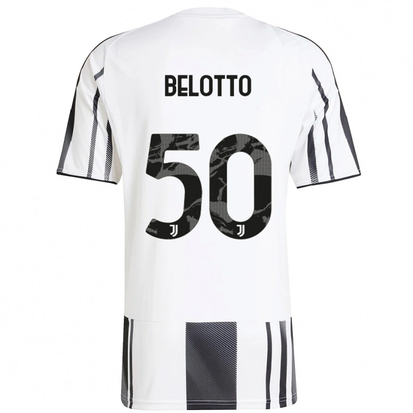 Danxen Kvinnor Soledad Belotto #50 Vit Svart Hemmatröja Matchtröjor 2025/26 Tröjor T-Tröja