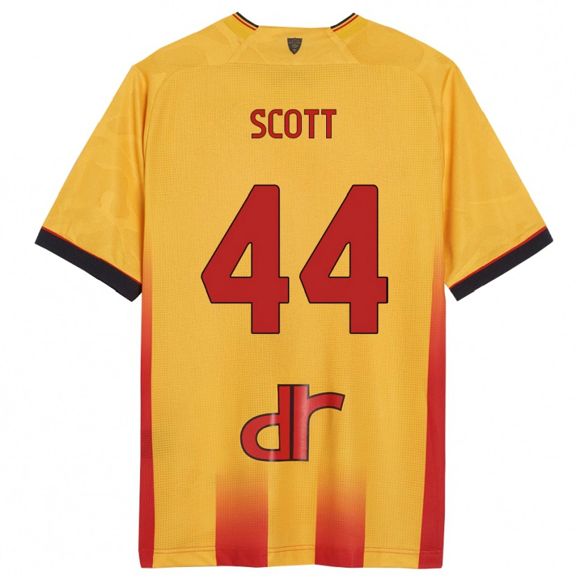 Danxen Kvinnor Elijah Scott #44 Gul Orange Hemmatröja Matchtröjor 2025/26 Tröjor T-Tröja