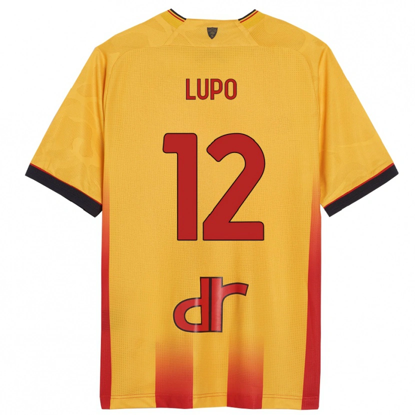 Danxen Kvinnor Christian Lupo #12 Gul Orange Hemmatröja Matchtröjor 2025/26 Tröjor T-Tröja