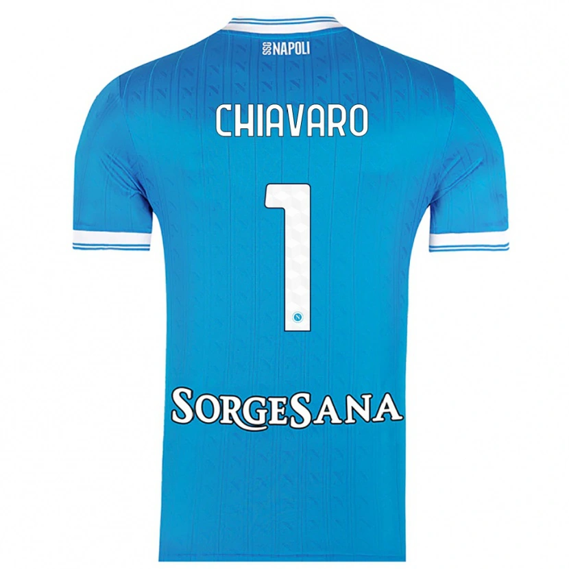 Danxen Kvinnor Kelly Chiavaro #1 Himmelsblå Vit Hemmatröja Matchtröjor 2025/26 Tröjor T-Tröja