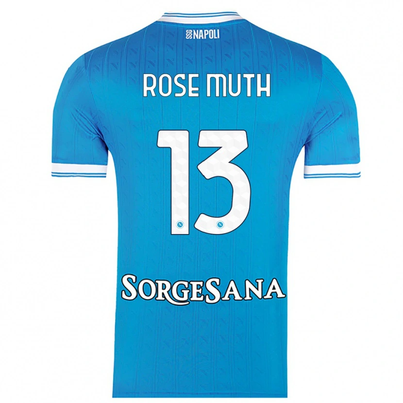 Danxen Kvinnor Natalie Rose Muth #13 Himmelsblå Vit Hemmatröja Matchtröjor 2025/26 Tröjor T-Tröja