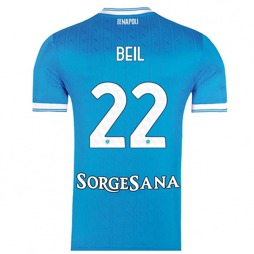 Danxen Kvinnor Vivien Beil #22 Himmelsblå Vit Hemmatröja Matchtröjor 2025/26 Tröjor T-Tröja