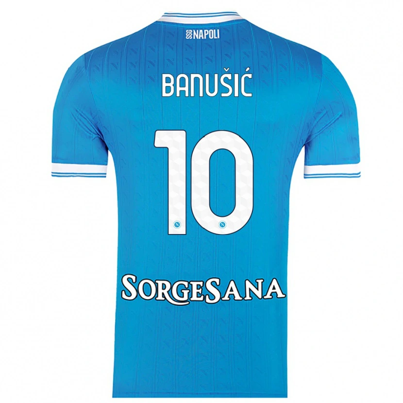 Danxen Kvinnor Marija Maredinho Banušić #10 Himmelsblå Vit Hemmatröja Matchtröjor 2025/26 Tröjor T-Tröja