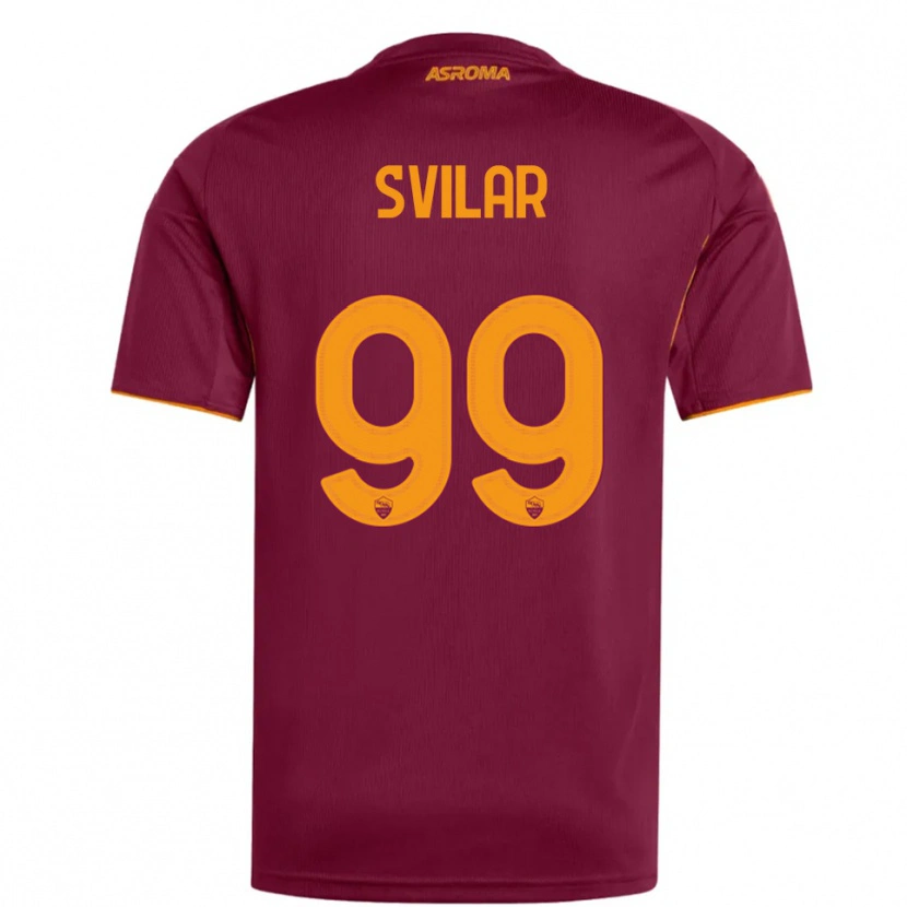 Danxen Kvinnor Mile Svilar #99 Vinröd Orange Hemmatröja Matchtröjor 2025/26 Tröjor T-Tröja