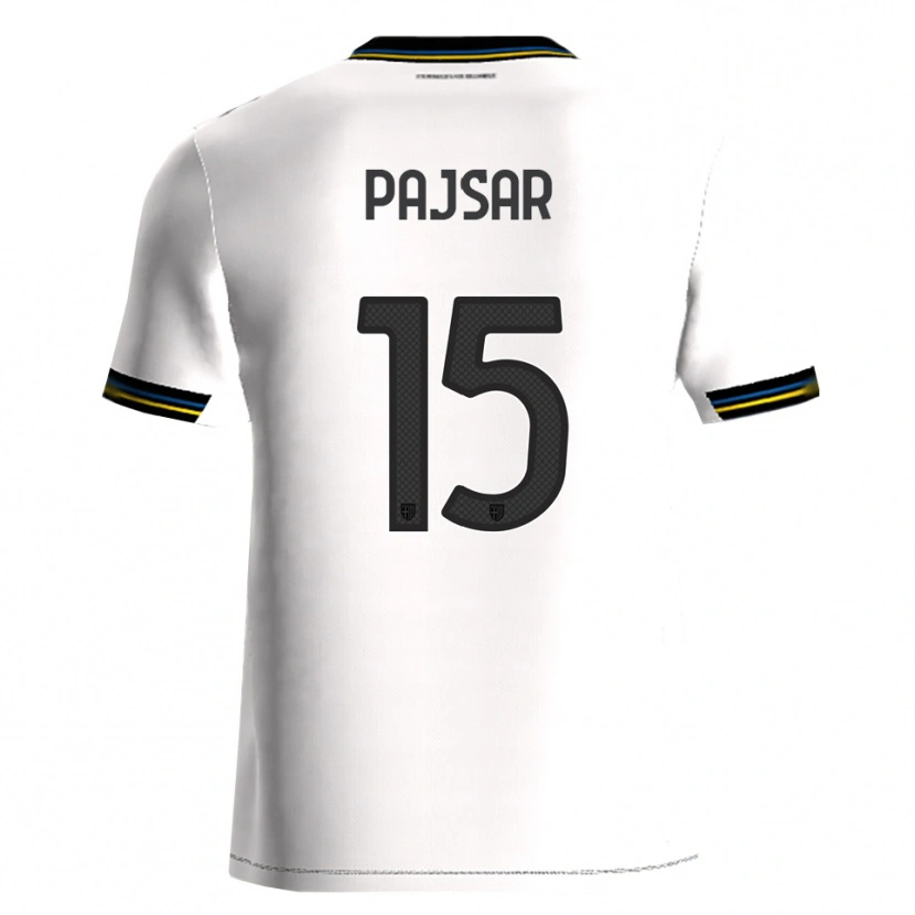 Danxen Kvinnor Karlo Pajsar #15 Vit Svart Hemmatröja Matchtröjor 2025/26 Tröjor T-Tröja
