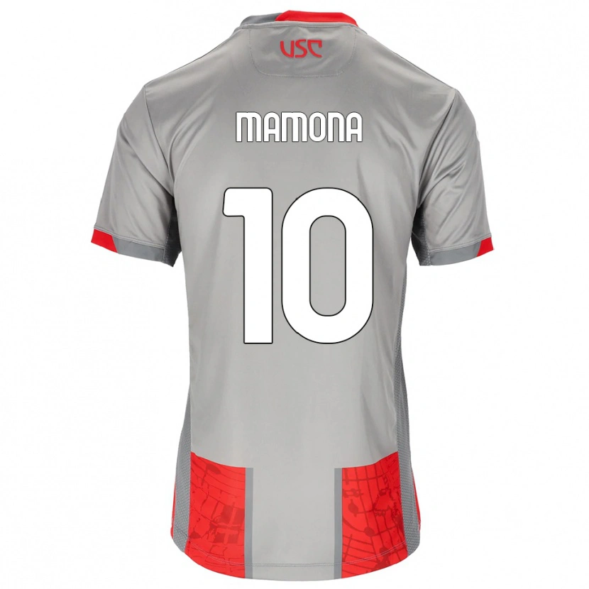 Danxen Kvinnor Blue Mamona #10 Röd Grå Hemmatröja Matchtröjor 2025/26 Tröjor T-Tröja