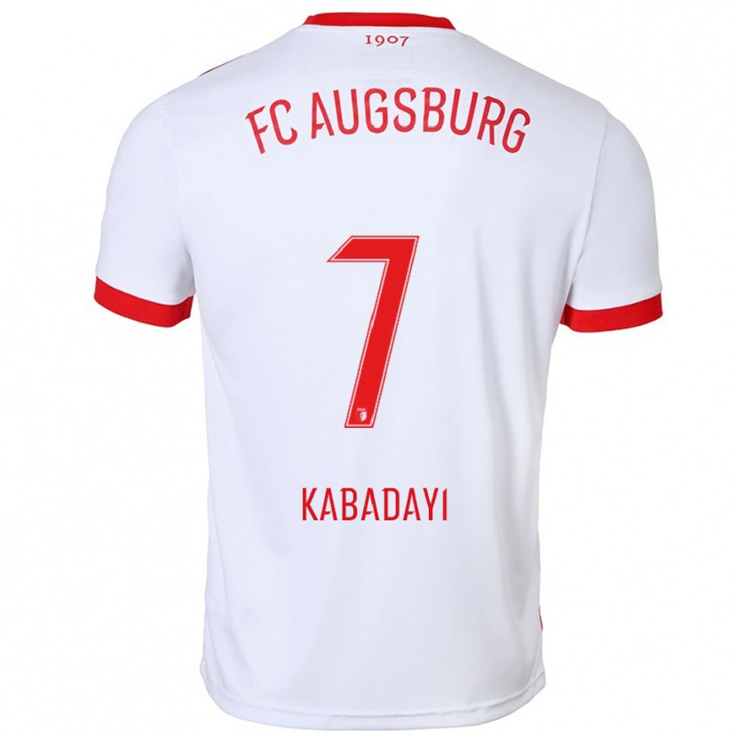 Danxen Kvinnor Yusuf Kabadayi #7 Vit Röd Hemmatröja Matchtröjor 2025/26 Tröjor T-Tröja