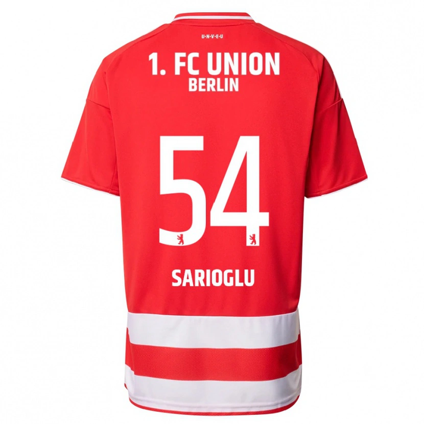 Danxen Kvinnor Defne Sarıoğlu #54 Röd Vit Hemmatröja Matchtröjor 2025/26 Tröjor T-Tröja