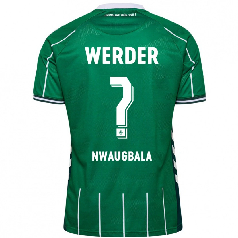 Danxen Kvinnor Kevin Nwaugbala #0 Grön Vit Hemmatröja Matchtröjor 2025/26 Tröjor T-Tröja