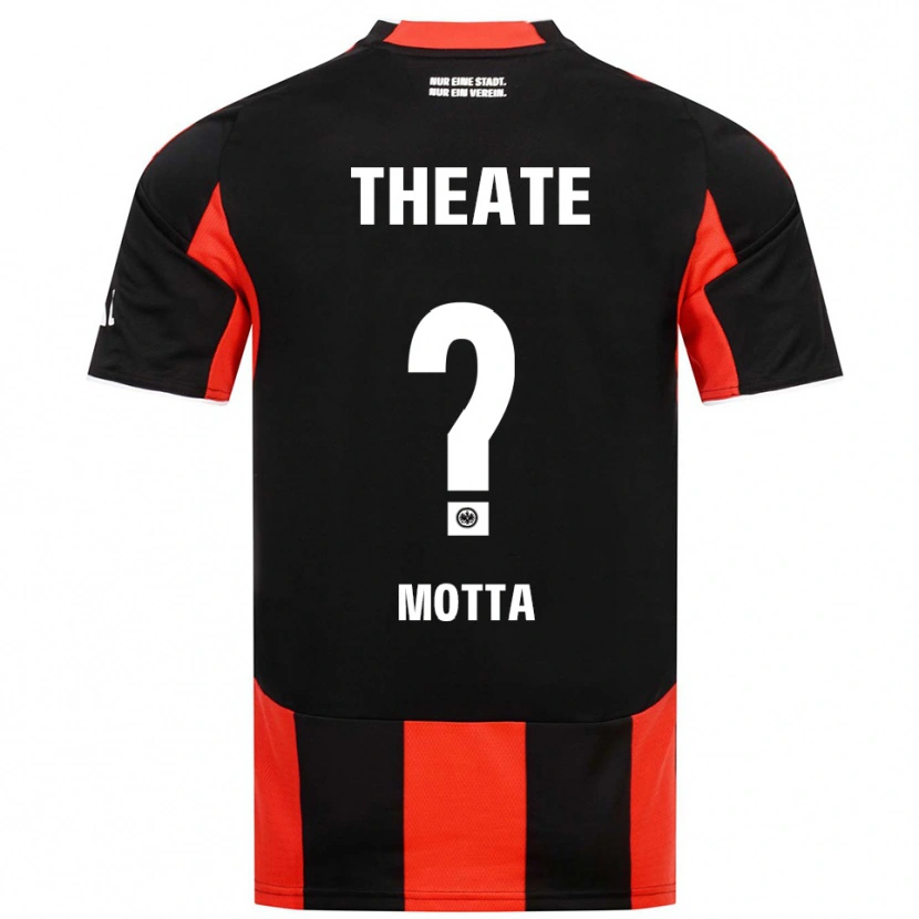 Danxen Kvinnor Noel Motta #0 Svart Röd Hemmatröja Matchtröjor 2025/26 Tröjor T-Tröja