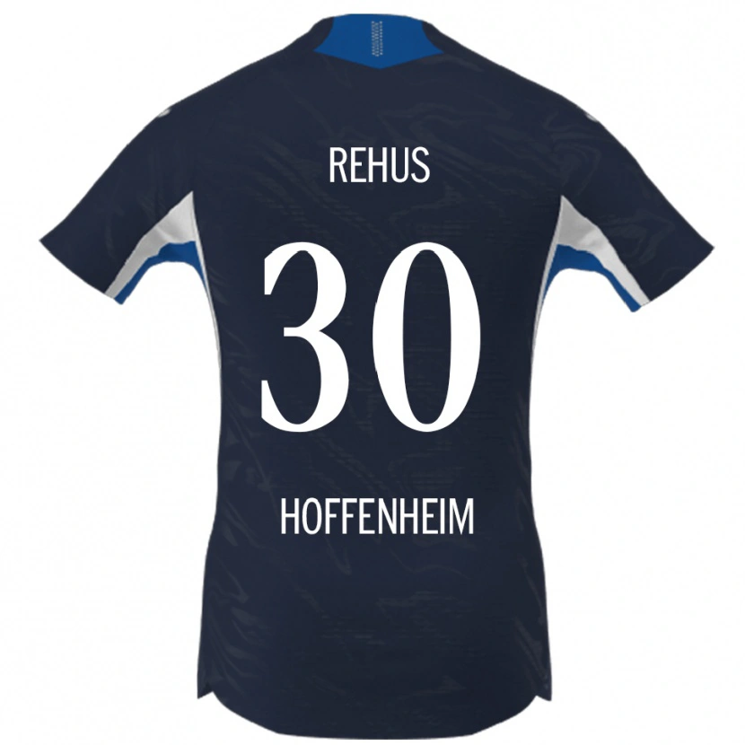 Danxen Kvinnor Milan Rehus #30 Marinblå Vit Hemmatröja Matchtröjor 2025/26 Tröjor T-Tröja
