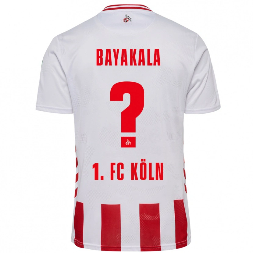Danxen Kvinnor Aaron Bayakala #0 Vit Röd Hemmatröja Matchtröjor 2025/26 Tröjor T-Tröja