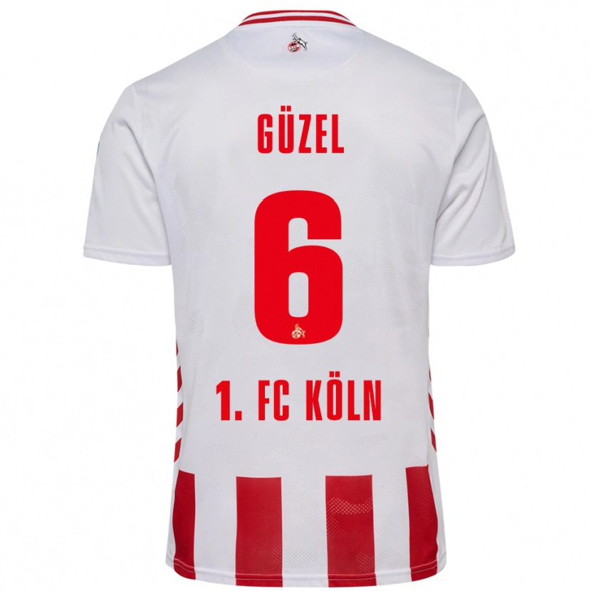 Danxen Kvinnor Arian Güzel #6 Vit Röd Hemmatröja Matchtröjor 2025/26 Tröjor T-Tröja