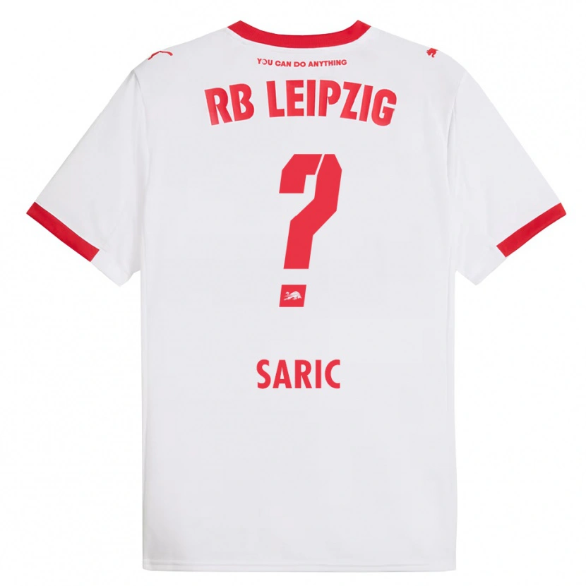 Danxen Kvinnor Lucio Saric #0 Vit Röd Hemmatröja Matchtröjor 2025/26 Tröjor T-Tröja