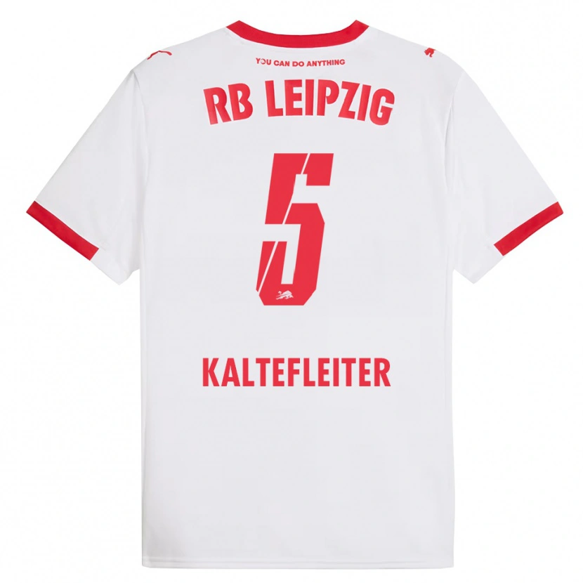 Danxen Kvinnor Benno Kaltefleiter #5 Vit Röd Hemmatröja Matchtröjor 2025/26 Tröjor T-Tröja