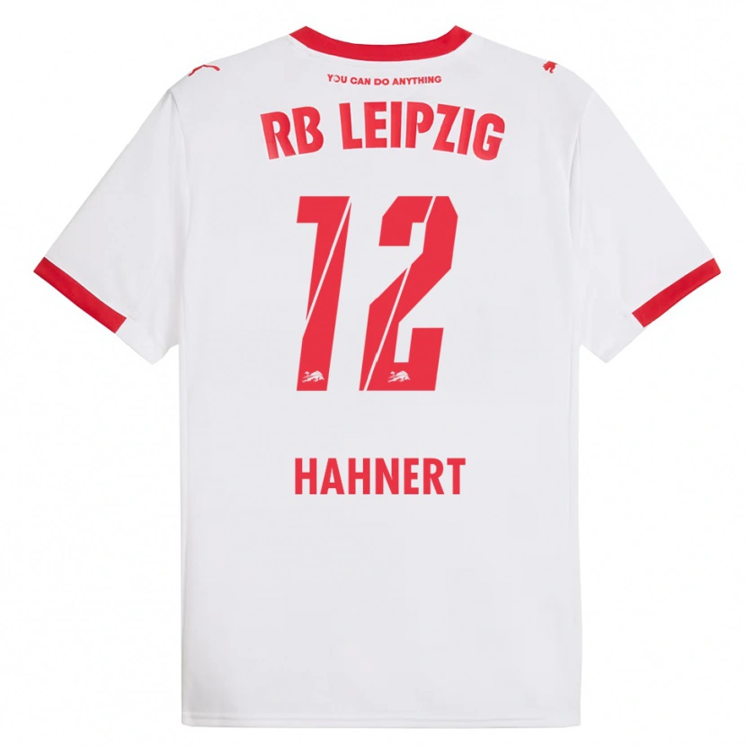 Danxen Kvinnor Ole Hähnert #12 Vit Röd Hemmatröja Matchtröjor 2025/26 Tröjor T-Tröja
