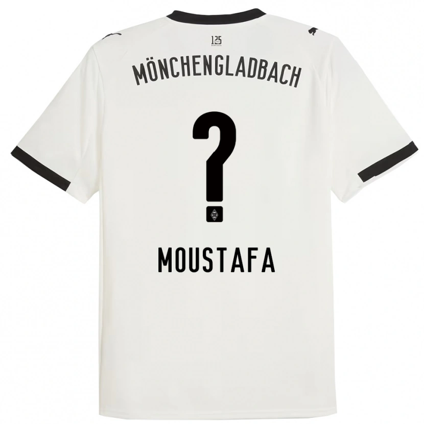 Danxen Kvinnor Seif Ashraf Moustafa #0 Vit Svart Hemmatröja Matchtröjor 2025/26 Tröjor T-Tröja