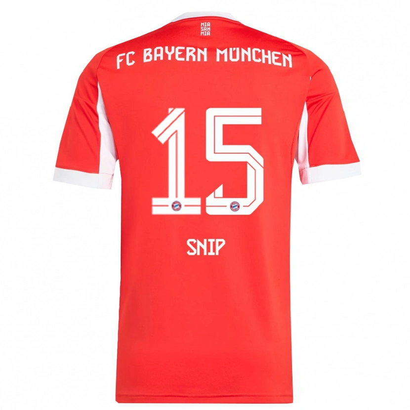 Danxen Kvinnor Roy Snip #15 Röd Vit Hemmatröja Matchtröjor 2025/26 Tröjor T-Tröja