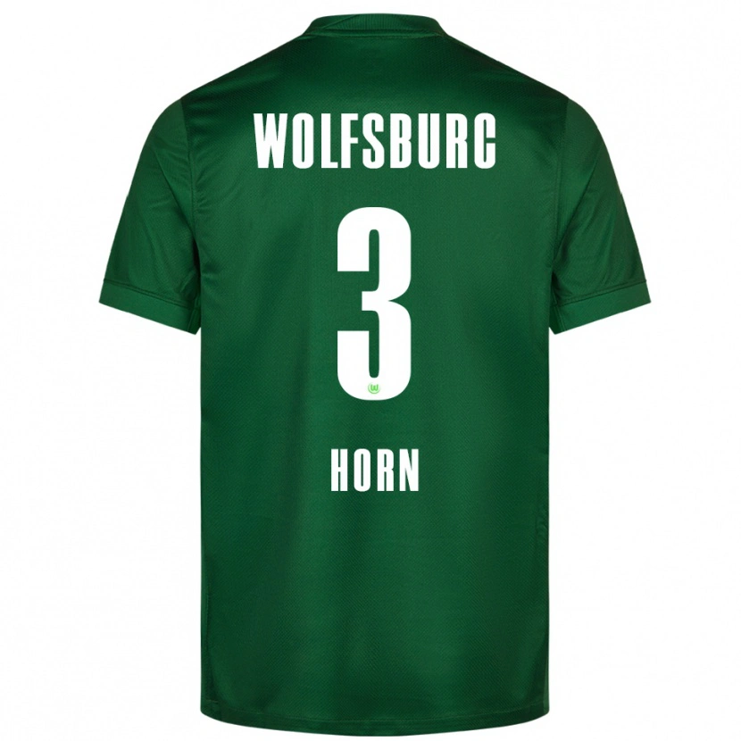 Danxen Kvinnor Noah Horn #3 Grön Vit Hemmatröja Matchtröjor 2025/26 Tröjor T-Tröja