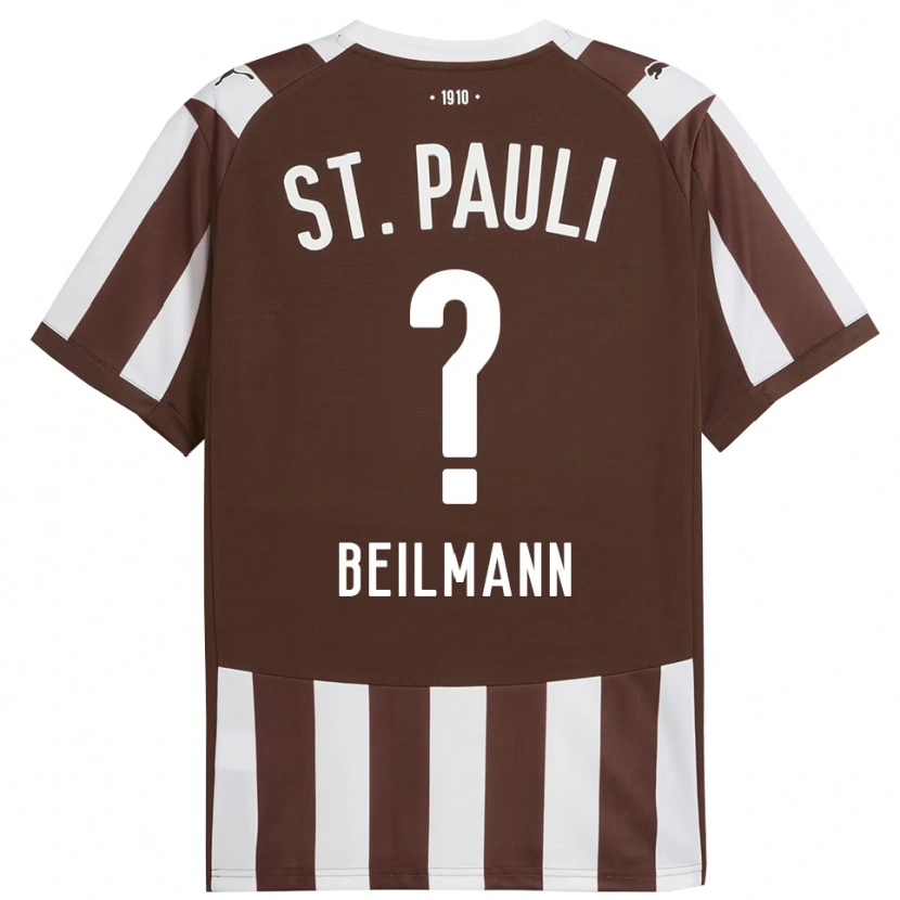 Danxen Kvinnor Erwin Beilmann #0 Kaffe Vit Hemmatröja Matchtröjor 2025/26 Tröjor T-Tröja