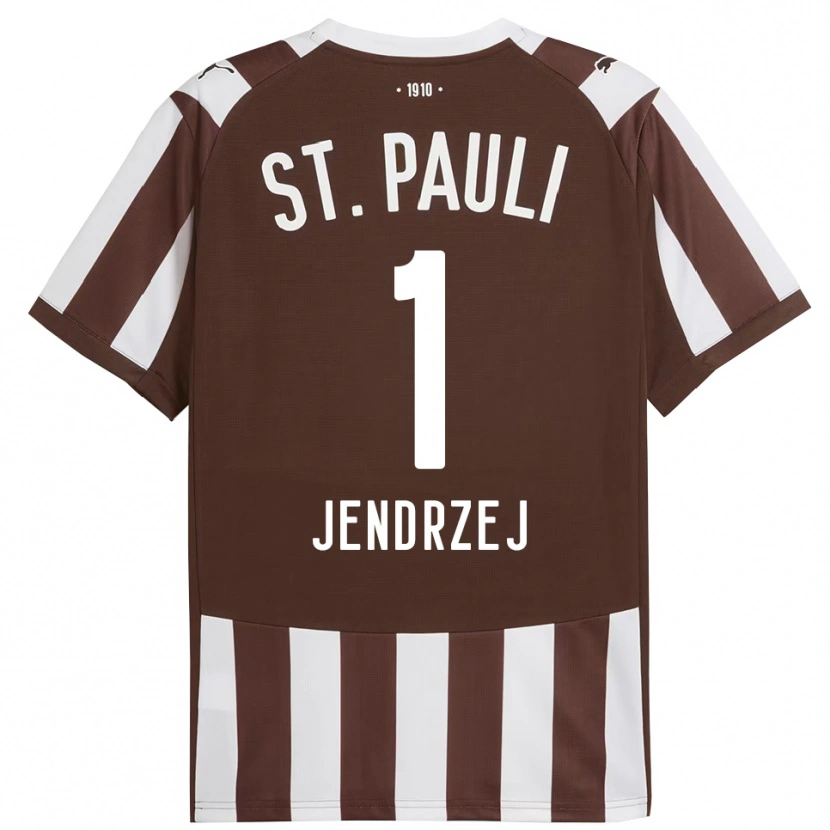 Danxen Kvinnor Kevin Jendrzej #1 Kaffe Vit Hemmatröja Matchtröjor 2025/26 Tröjor T-Tröja