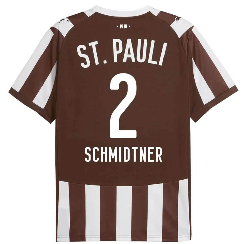 Danxen Kvinnor Victor Schmidtner #2 Kaffe Vit Hemmatröja Matchtröjor 2025/26 Tröjor T-Tröja