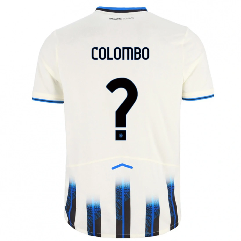 Danxen Kvinnor William Colombo #0 Vit Blå Bortatröja Matchtröjor 2025/26 Tröjor T-Tröja