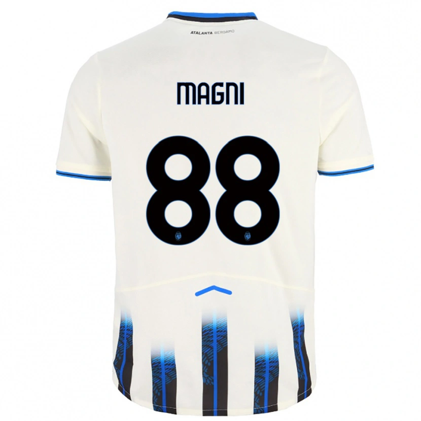 Danxen Kvinnor Gloria Magni #88 Vit Blå Bortatröja Matchtröjor 2025/26 Tröjor T-Tröja