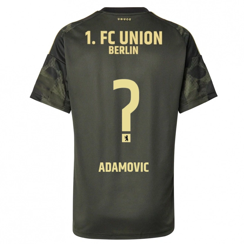Danxen Kvinnor Levin Adamovic #0 Mörkgrön Svart Bortatröja Matchtröjor 2025/26 Tröjor T-Tröja