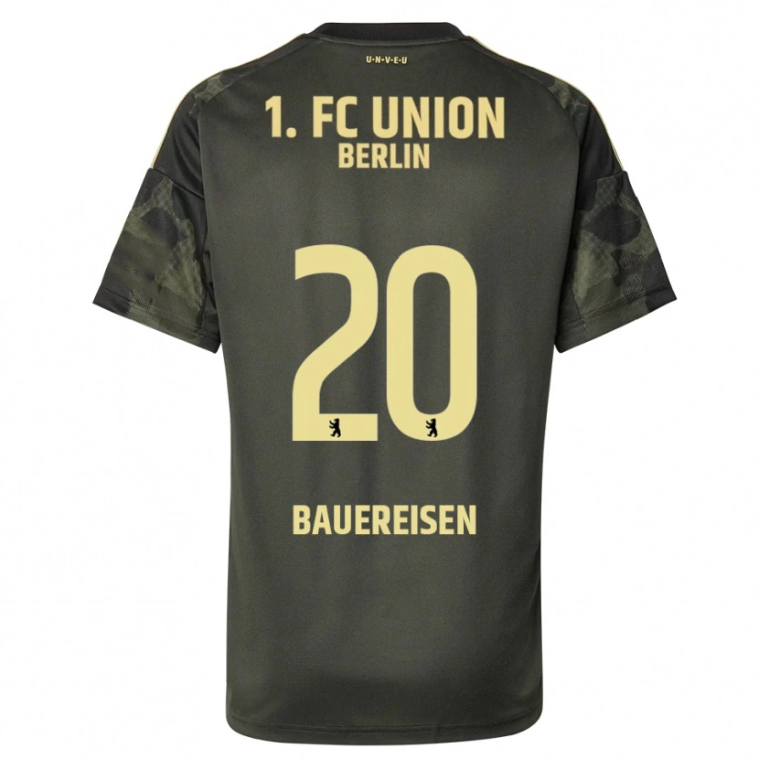 Danxen Kvinnor Nele Bauereisen #20 Mörkgrön Svart Bortatröja Matchtröjor 2025/26 Tröjor T-Tröja