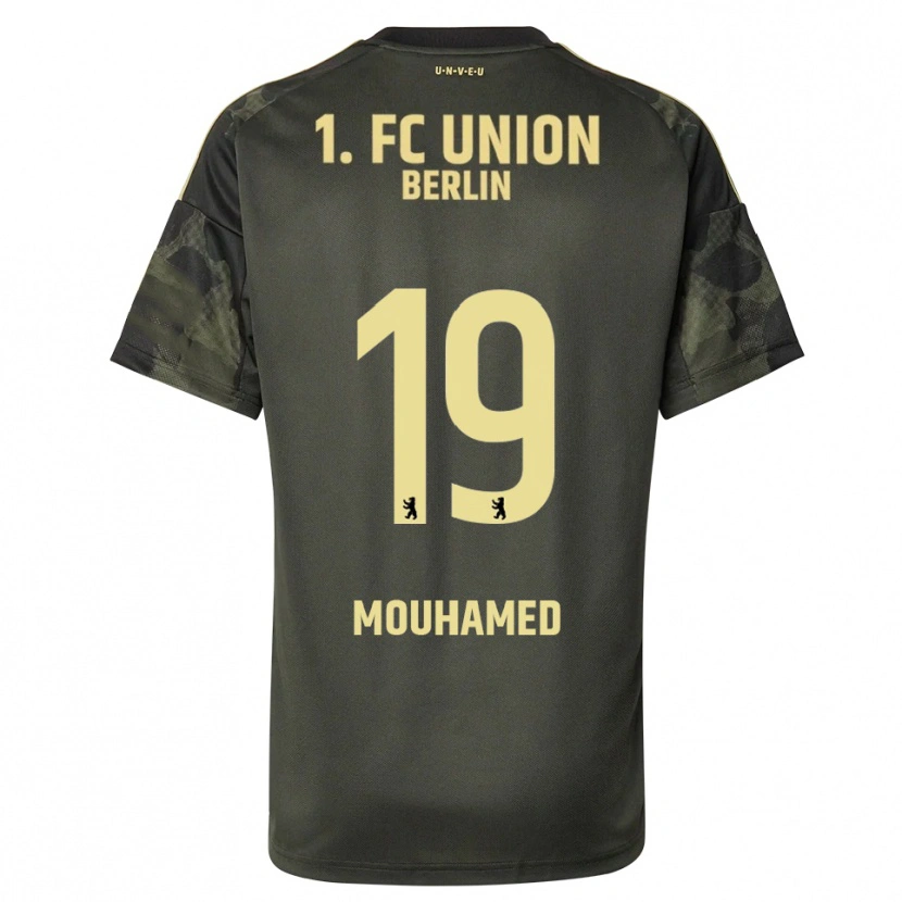 Danxen Kvinnor Riyad Mouhamed #19 Mörkgrön Svart Bortatröja Matchtröjor 2025/26 Tröjor T-Tröja
