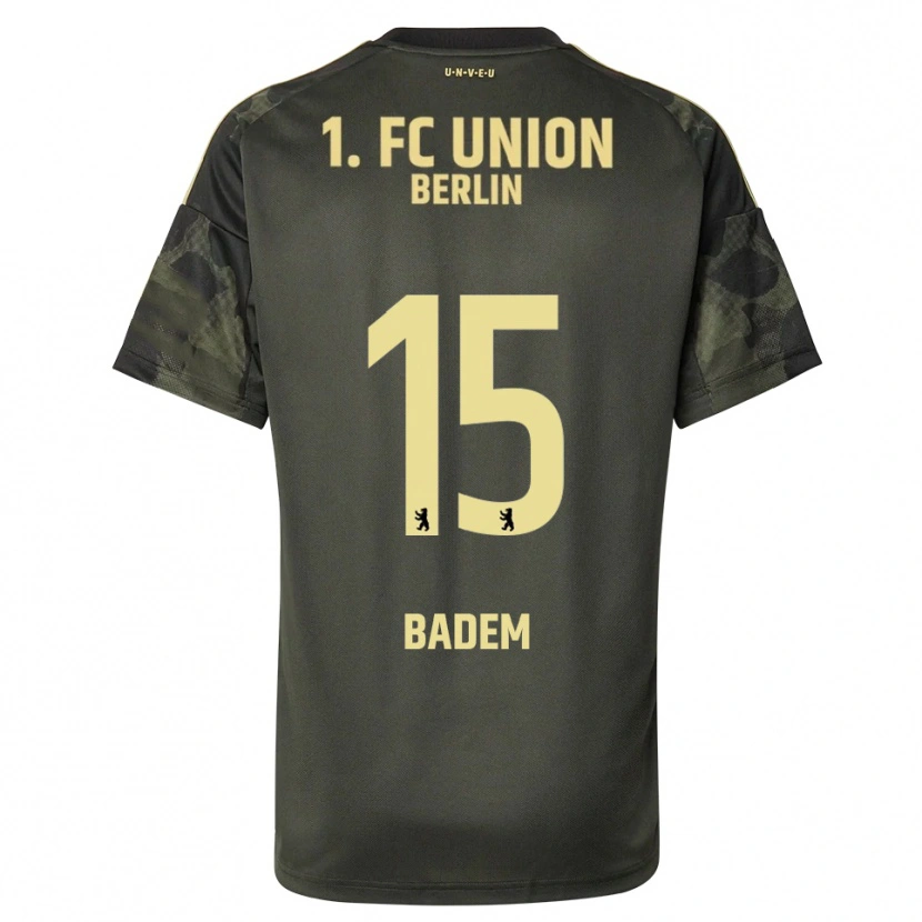 Danxen Kvinnor Mert Badem #15 Mörkgrön Svart Bortatröja Matchtröjor 2025/26 Tröjor T-Tröja