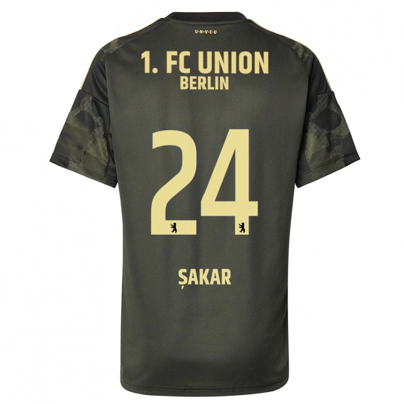 Danxen Kvinnor Fatma Şakar #24 Mörkgrön Svart Bortatröja Matchtröjor 2025/26 Tröjor T-Tröja