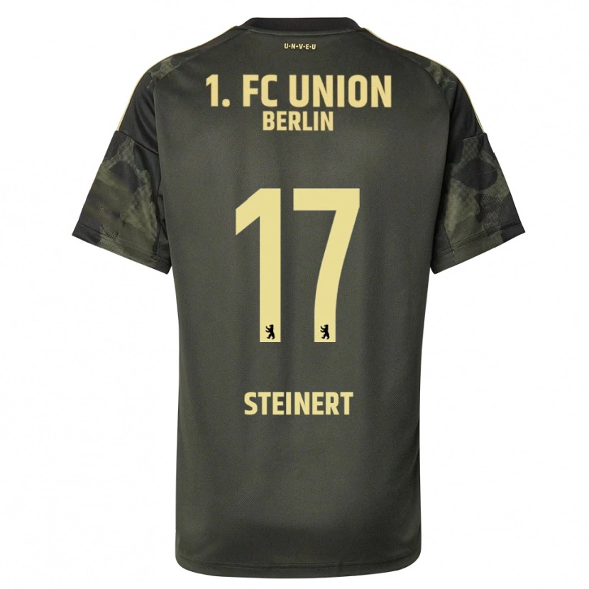 Danxen Kvinnor Judith Steinert #17 Mörkgrön Svart Bortatröja Matchtröjor 2025/26 Tröjor T-Tröja