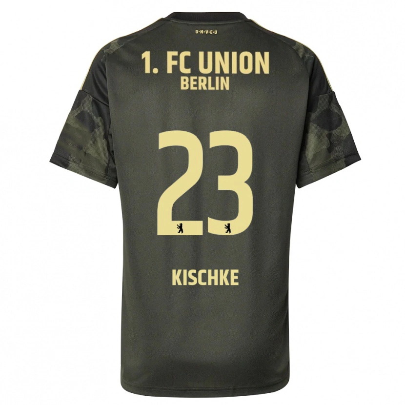 Danxen Kvinnor Pepe Kischke #23 Mörkgrön Svart Bortatröja Matchtröjor 2025/26 Tröjor T-Tröja