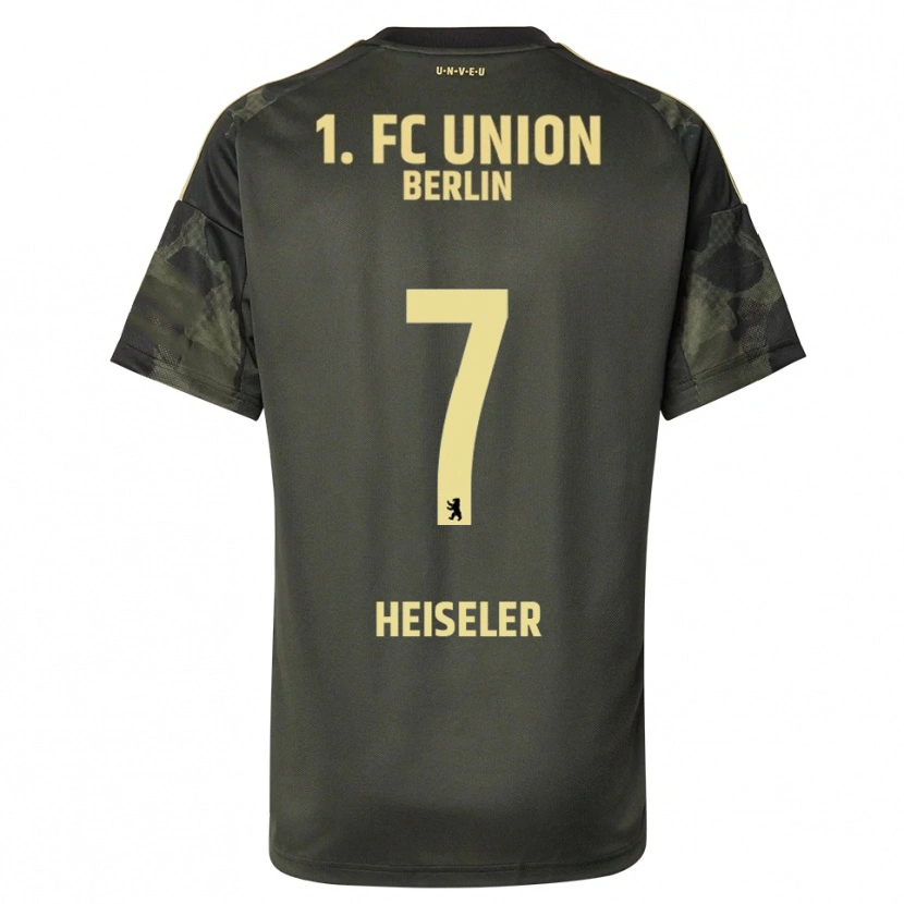 Danxen Kvinnor Lisa Heiseler #7 Mörkgrön Svart Bortatröja Matchtröjor 2025/26 Tröjor T-Tröja