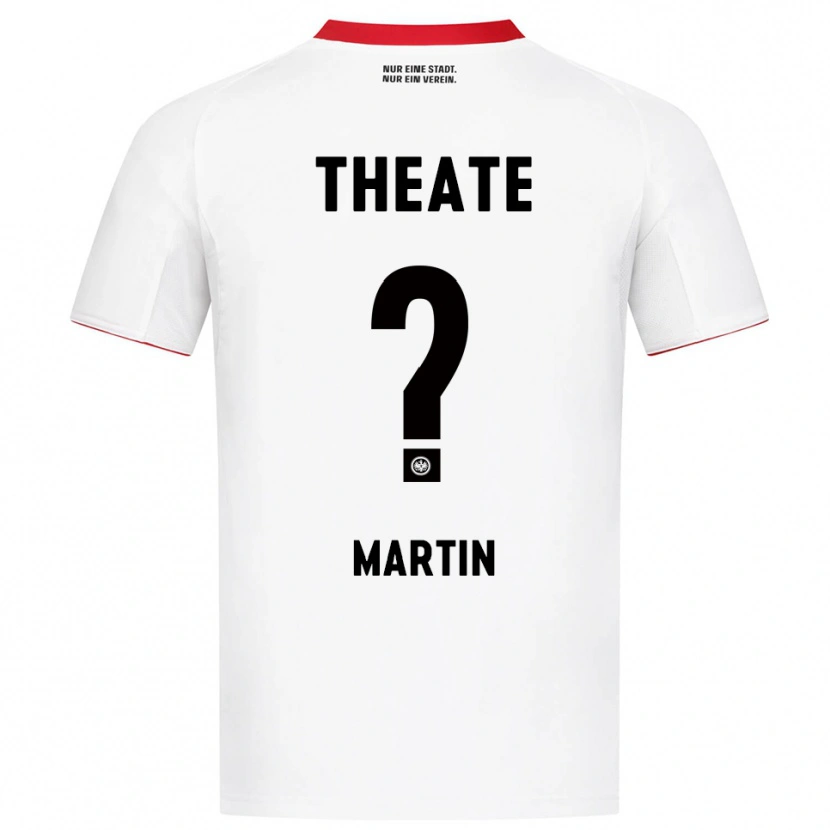 Danxen Kvinnor Maxim Martin #0 Vit Röd Bortatröja Matchtröjor 2025/26 Tröjor T-Tröja
