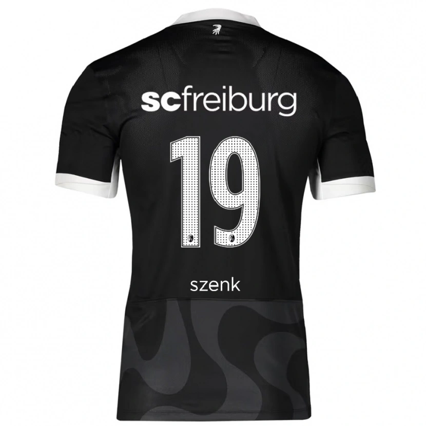 Danxen Kvinnor Nia Szenk #19 Svart Vit Bortatröja Matchtröjor 2025/26 Tröjor T-Tröja