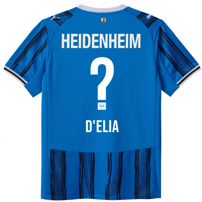 Danxen Kvinnor Marlon D'elia #0 Blå Marinblå Bortatröja Matchtröjor 2025/26 Tröjor T-Tröja