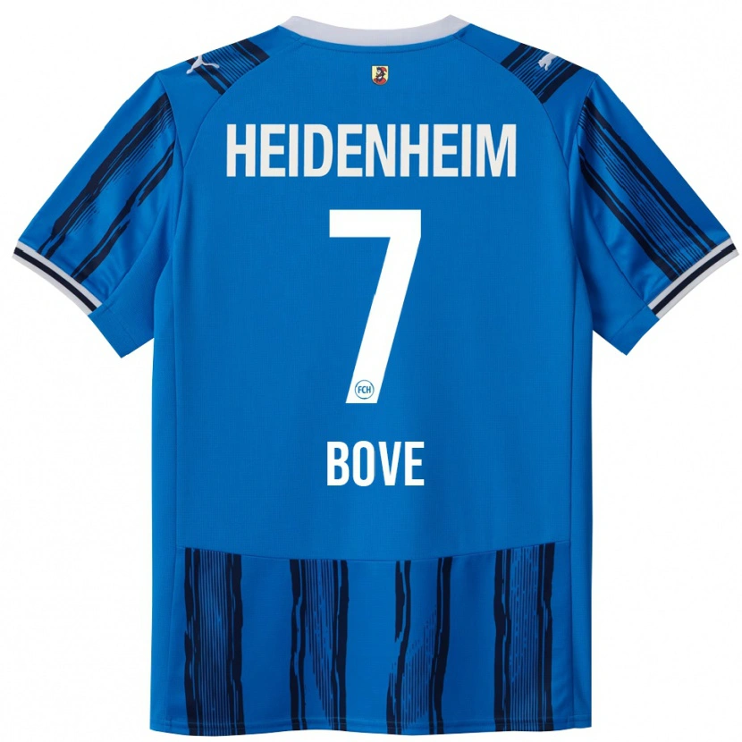 Danxen Kvinnor Nevio Bove #7 Blå Marinblå Bortatröja Matchtröjor 2025/26 Tröjor T-Tröja