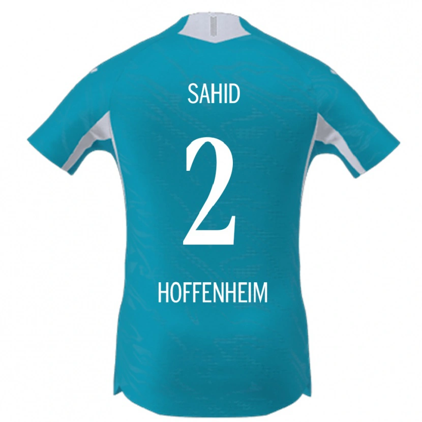 Danxen Kvinnor Mohamed Sahid #2 Himmelsblå Bortatröja Matchtröjor 2025/26 Tröjor T-Tröja