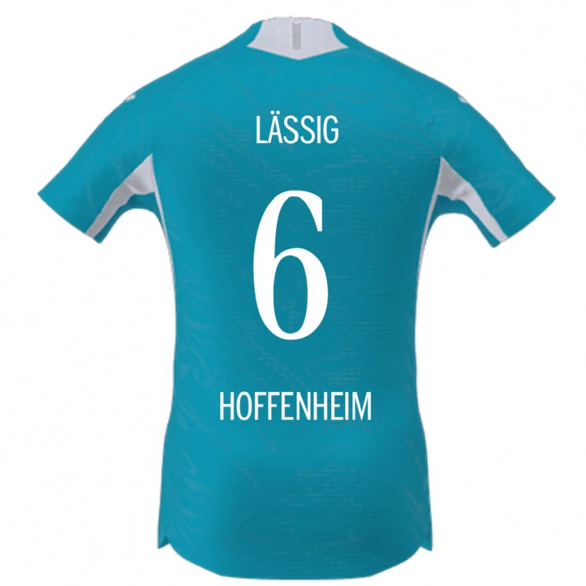 Danxen Kvinnor Valentin Lässig #6 Himmelsblå Bortatröja Matchtröjor 2025/26 Tröjor T-Tröja