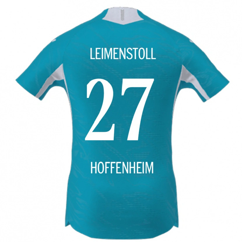 Danxen Kvinnor Vanessa Leimenstoll #27 Himmelsblå Bortatröja Matchtröjor 2025/26 Tröjor T-Tröja